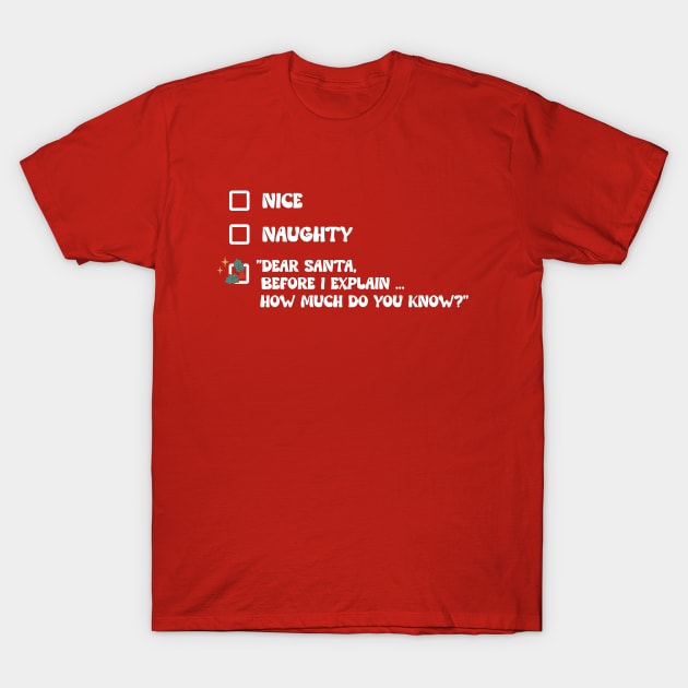 Nice and naughty T-Shirt by ADHD Park